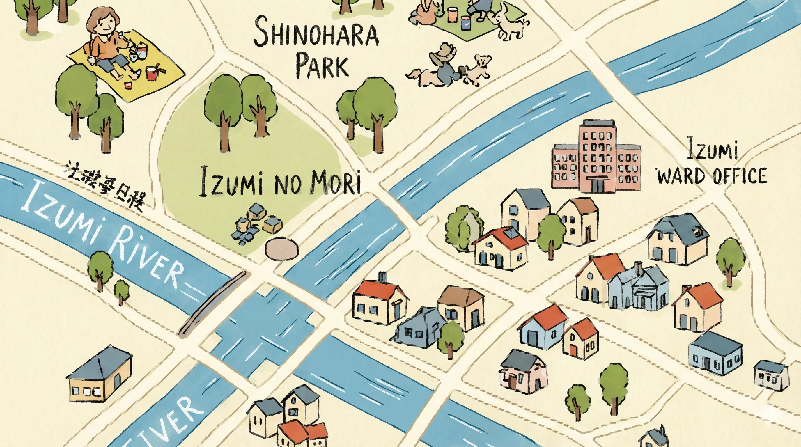 泉区マップ